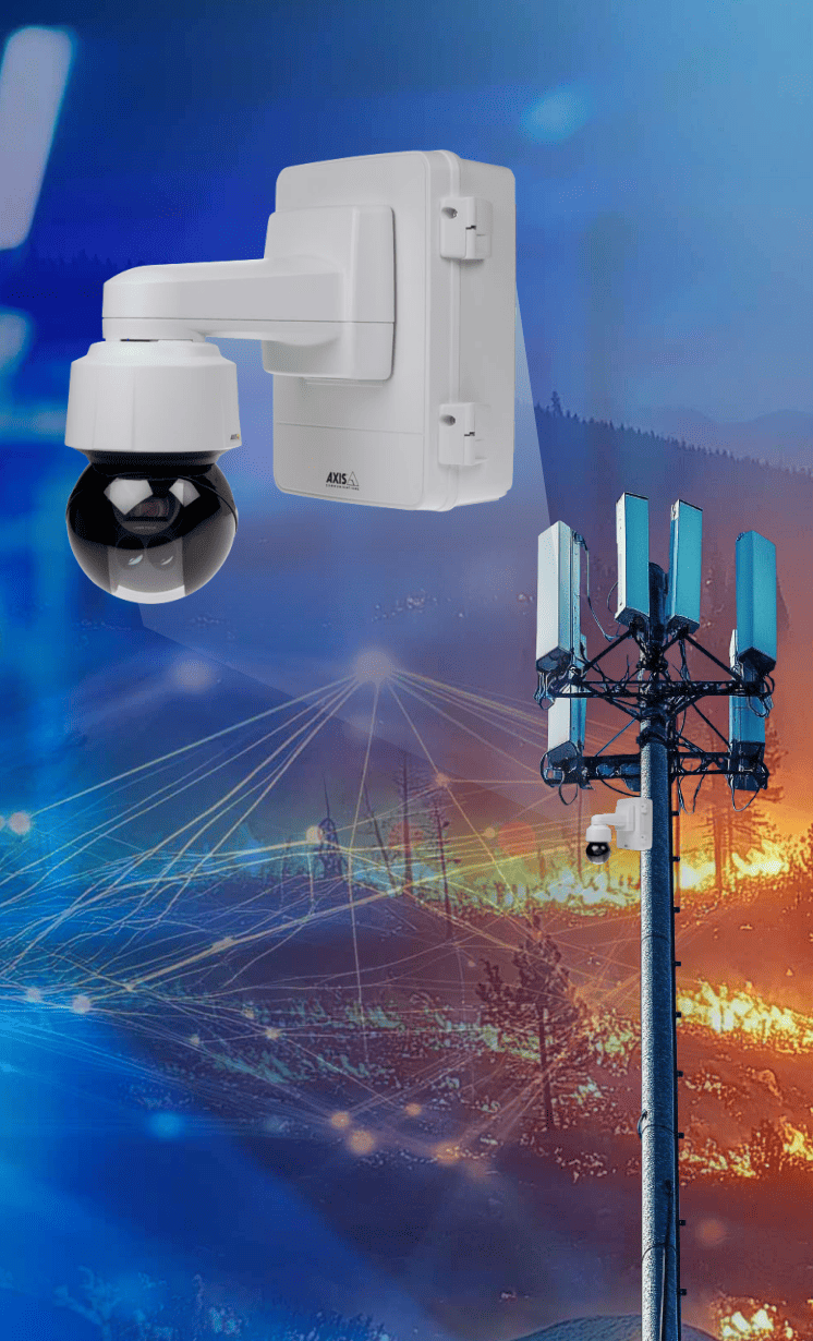 FireSafe AI'sPole Mounted Wildfire Detection Unit